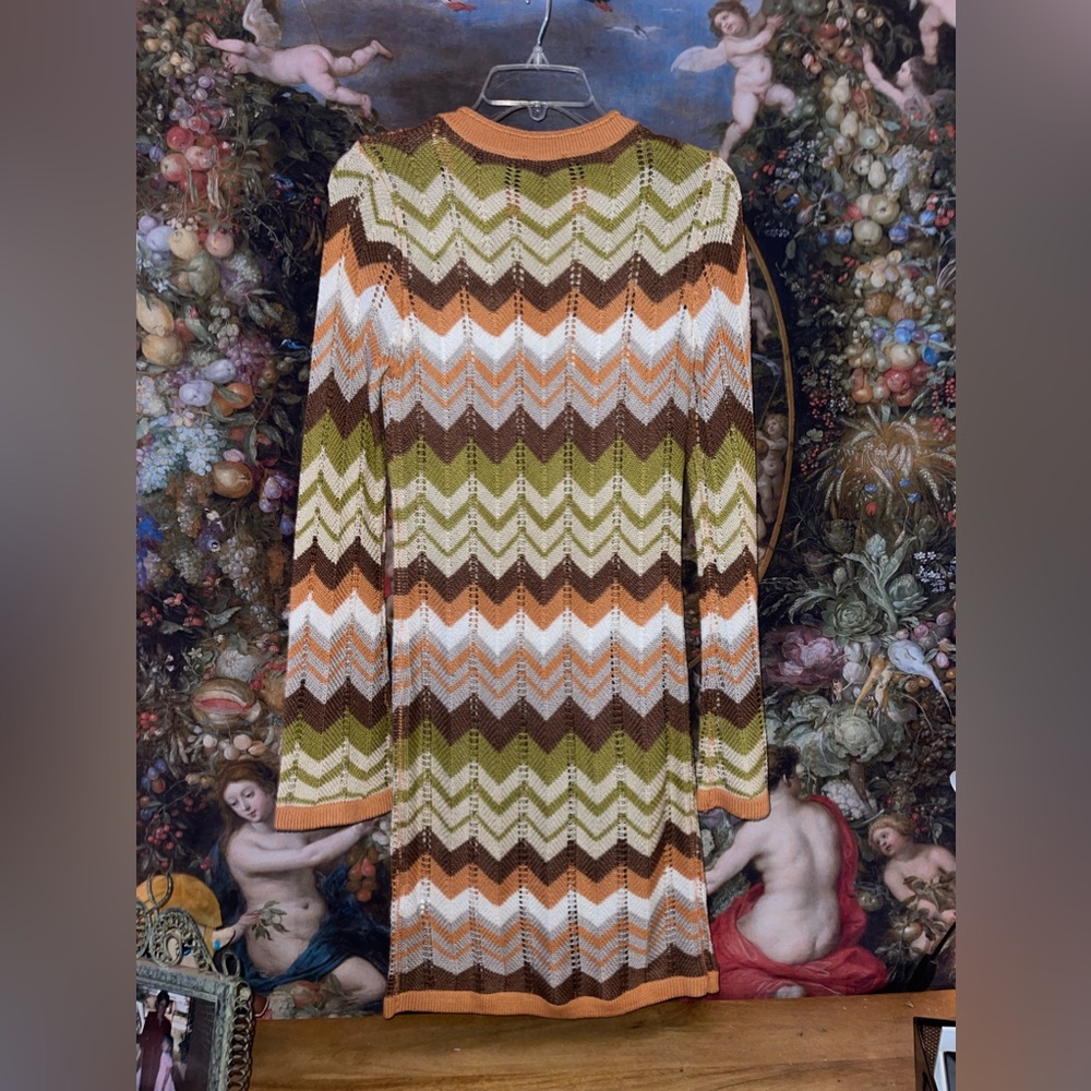 Forever 21 Chevron Knit Dress